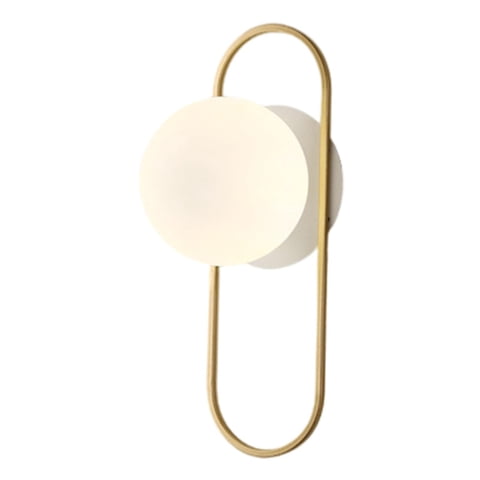 Ioensy - Apliques De Pared Nórdicos Lámparas Led Para Salón Blanco 32X10X15,5Cm