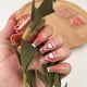 thumbnail image 5 of 24 Uñas postizas de bailarina francesa con diseño de corazón rosa dulce y diseño de corazón con pestañas adhesivas., 5 of 7