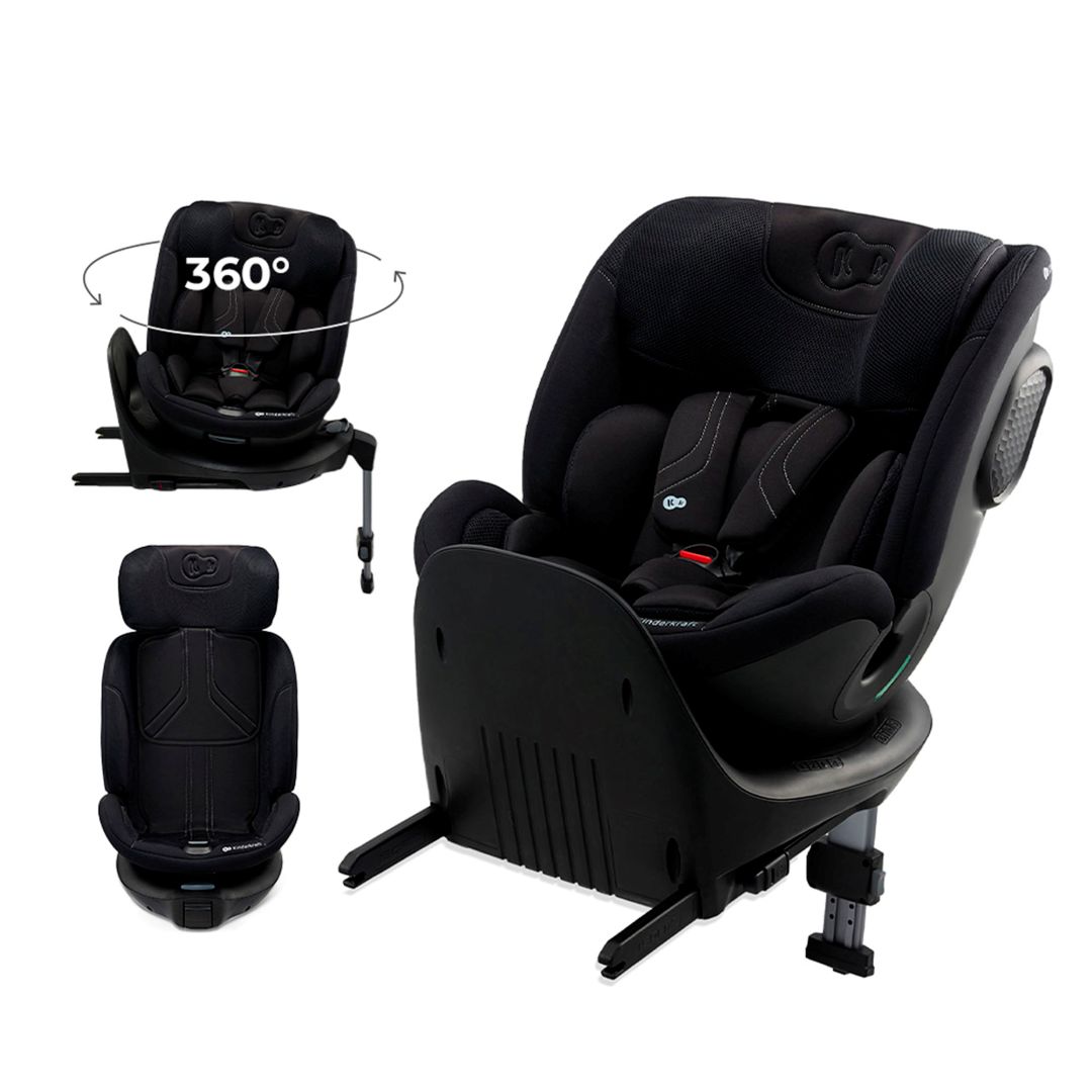 Kinderkraft - Silla De Auto Convertible Xrider 2 I-Size Negro