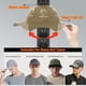 thumbnail image 5 of Organizador de sombreros HeQE para gorras de béisbol, paquete de 2, negro, 5 of 6