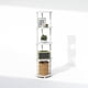 thumbnail image 5 of Estanterías de Almacenamiento Furinno Turn‑N‑Tube 5 Niveles, Blanca, 5 of 6