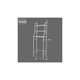 thumbnail image 2 of Organizador Estante De Lavadora Baño Metalico Rack 3 Niveles, 2 of 3