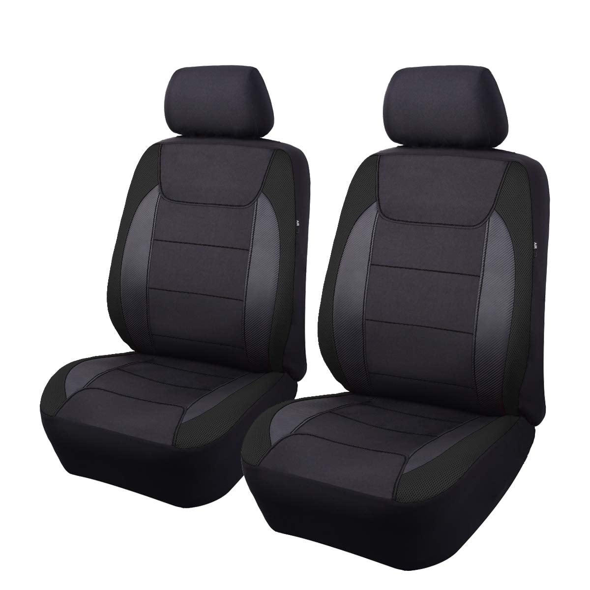 Fundas Para Asientos De Coche Flying Banner, Malla De Aire De Fibra De Carbono, 4 Unidades