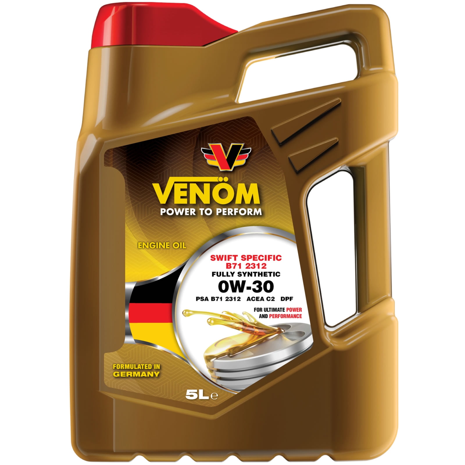 Aceite Para Motor 0w-30 Venom Specific B71 2312 C2 Dpf 5l