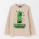 thumbnail image 1 of Polera Manga Larga Niño Hostile Behaviour Beige Minecraft, 1 of 4