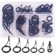 thumbnail image 1 of Guía de cerámica para caña de pescar (35 piezas) Kit de reparación de cañas de pescar Guías de cerámica para caña de pescar de acero con alto contenido de carbono, 1 of 6