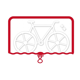 thumbnail image 4 of Funda Para Bicicleta De Exterior, Resistente Al Viento, Para Almacenamiento De Bicicletas De Carretera, Práctica Funda Para Bicicleta, Color Gris, 4 of 6