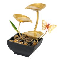 Bothyi - Fuente De Agua De Mesa Agua Corriente Usb Para Sala De Estar Feng Shui Decor