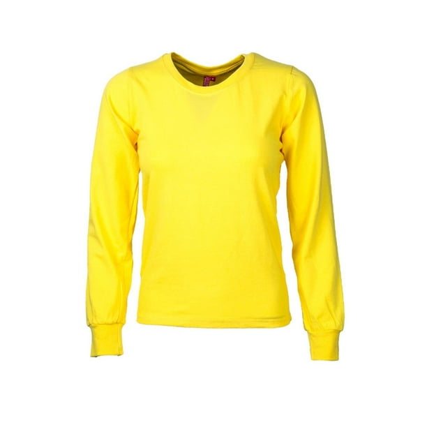 Polera Polo Spandex M/L Mujer amarillo S