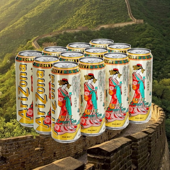 Pack 12 unidades Té Zero Ginseng, Lata 650 ml