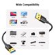 thumbnail image 3 of Cable USB UGREEN 3.0 macho a macho 3 m 5 Gbps, 3 of 8