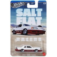 Toy Hot Wheels Silver Series Salt Fiat Racers 1988 Ford T-Bird