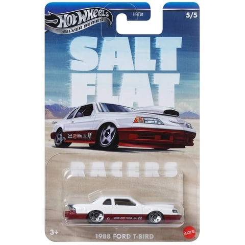 Toy Hot Wheels Silver Series Salt Fiat Racers 1988 Ford T-Bird