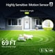 thumbnail image 5 of Luces de seguridad solares Philips 3600LM con sensor de movimiento PIR, 5 of 8