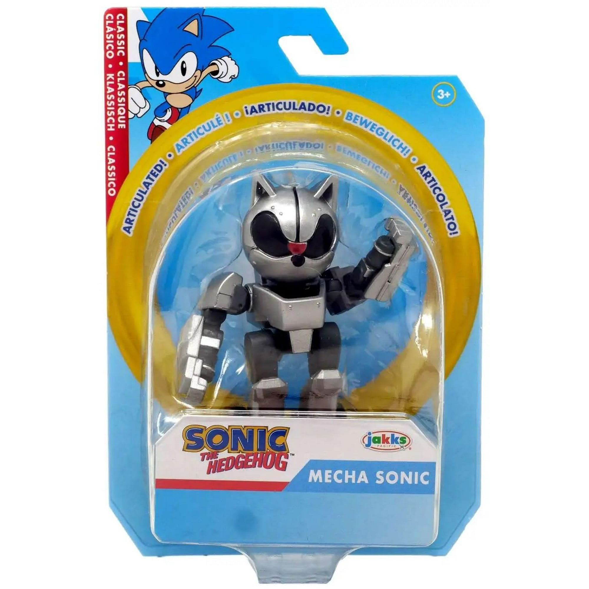 Minifigura Sonic The Hedgehog Mecha Sonic 2,5 Cm Wave 15