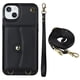 thumbnail image 1 of Crossbody PU Leather Wallet Case For IPhone 14 13 12 Mini 11 Pro X XS Max XR 8 7 SE 2020 2022 Card Slots Magnetic Lanyard Phone Cover, 1 of 5