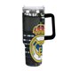 thumbnail image 1 of Rodri Vaso aislado de acero inoxidable con asa, diseño temático, regalo para familia, amigos y fans; incluye pajita y encaja en el portavasos estándar, 40 oz, 1 of 6