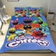 thumbnail image 1 of Juego de Funda de Edredón Critters Sonrientes Desmarcar 135x200cm, 1 of 6