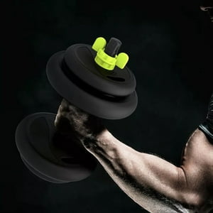 Sportime - Juego De Mancuernas De 20 Kg Con Union Light Green