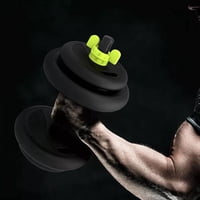 Sportime - Juego De Mancuernas De 20 Kg Con Union Light Green