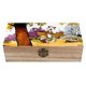 thumbnail image 1 of Calvin y Hobbes Caja Organizadora de Madera Rústica - Caja Decorativa Multifuncional para Escritorio, Hogar, Oficina, Joyas y Manualidades, 1 of 6