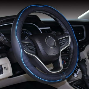 Veat00L - Fundas De Volante Universal De 14,5 - 15 Pulgadas, Fundas De Volante Tipo O, Seguras, Suaves, Transpirables, Duraderas, De Alto Valor Facial