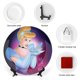 thumbnail image 3 of Plato Decorativo de Porcelana Fina Cenicienta Princesa Desmarcar 15 cm, 3 of 6