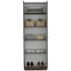 thumbnail image 4 of Closet 2 Puertas Abatible 180x60x30 Cm Café Oscuro Y Blanco, 4 of 7