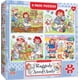 thumbnail image 1 of Juego de rompecabezas MasterPieces Raggedy Ann, paquete de 4 unidades, 100 piezas para niños, 1 of 8