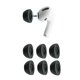 thumbnail image 1 of Las almohadillas de espuma cumplen con los 3 pares de AirPods Pro Gen 1 y 2 de Apple, 1 of 9