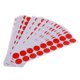 thumbnail image 3 of Paster De Objetivo Autoadhesivo 900pcs, Parches De Pegatinas De Salpicaduras De Tiro Rojo, 3 of 5
