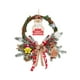 thumbnail image 1 of Colgante De Puerta De Navidad, Artesanía De Bricolaje, Decoración Navideña Para Oficina, Ventana, Corona Interior Y Exterior, 1 of 3