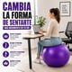 thumbnail image 5 of Balón de Yoga y Ejercicio 55 cm Morado: Balance, Core y Fortalecimiento, 5 of 10