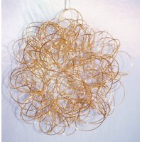 Corel - Esfera De Alambre Navideña Dorada 20Cm