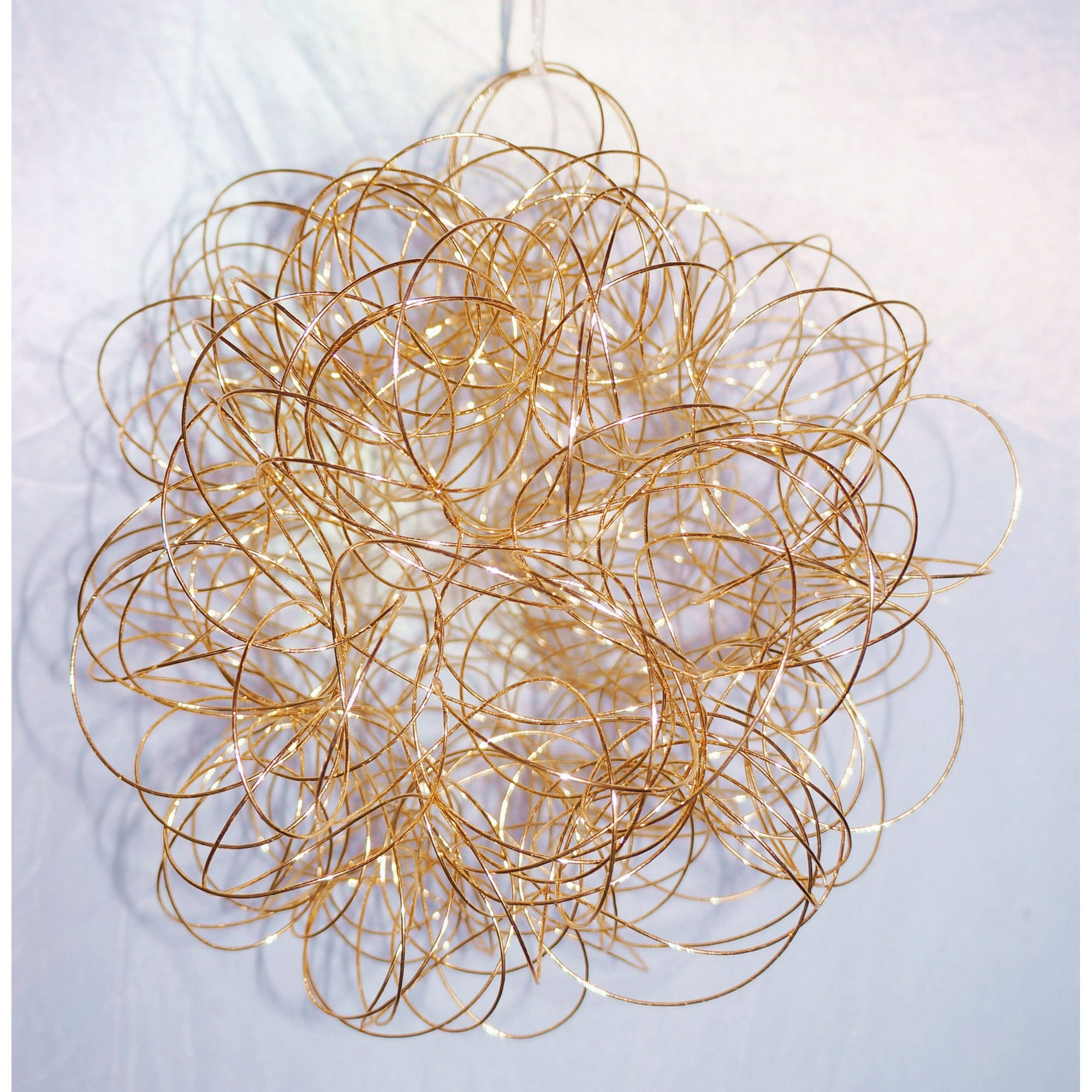 Corel - Esfera De Alambre Navideña Dorada 20cm