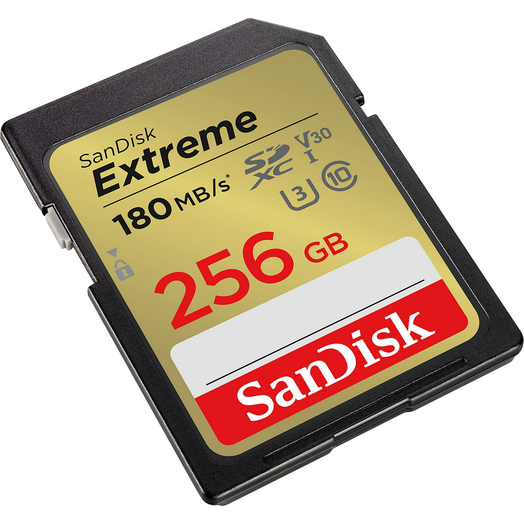 Tarjeta De Memoria Sd Extreme 256gb Sandisk 180mb/s Sdxc Uhs-i