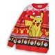 thumbnail image 3 of Jersey navideño de punto rojo con diseño de Pokémon para niños, unisex, 3 of 3