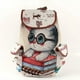 thumbnail image 3 of Kawaii Cartoon Flap Backpack, Classic Vintage Storage Travel Rucksack, Women's Casual School Bag, 3 of 4