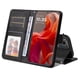 thumbnail image 4 of Funda Billetera para Motorola Moto Thinkphone 25 con Porta Tarjetas y Soporte Ajustable Negro, 4 of 4