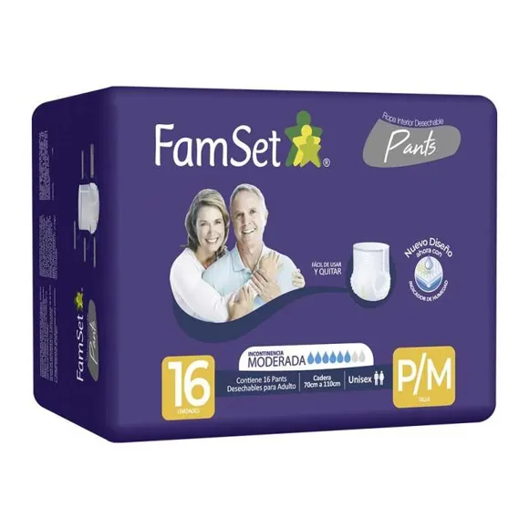 Pants P/M x 16 Unidades