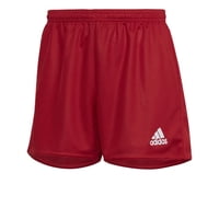 Pantalones Cortos Adidas Parma 16 Para Mujer, Color Rojo Y Blanco, Talla S
