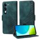 thumbnail image 3 of Carcasa FOXDOCK Vivo Y04 de cuero PU, diseño acolchado clásico, protección contra caídas y rayones, 3 of 5