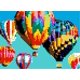 thumbnail image 2 of Póster de rompecabezas con forma de mosaico, globo aerostático StickTogether, 40 x 36, 2 of 7