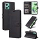 thumbnail image 1 of Premium Wallet Case for Xiaomi Redmi Note 12 5G with Card Slots & Kickstand, Flip Cover Black, 1 of 6
