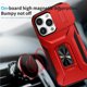 thumbnail image 5 of Funda Armada para iPhone 14 Pro Max con Tapa Deslizante y Soporte Magnético Giratorio Rojo, 5 of 5
