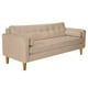 thumbnail image 2 of Sofa Retro 3cg Felpa 04 Beige, 2 of 6
