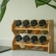 thumbnail image 2 of Especiero Condimentos de Madera 8 Frascos Vidrio Simplit, 2 of 5