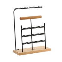 Magideal - Organizador De Joyas Multiusos, Estante De Almacenamiento Para Pulseras, Soporte Decorativo Para Collares Para Anillos, Tienda De Joyería, Accesorios