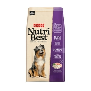 Nutribest Para Perros Senior 7+ Años Pollo Y Arroz 15 Kg.