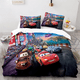 thumbnail image 1 of Cars Lightning McQueen 3D Children's Bedding Set 3-piece Set 1 Quilt Cover 100% Polyester Home Decor Cartoon, 1 of 4